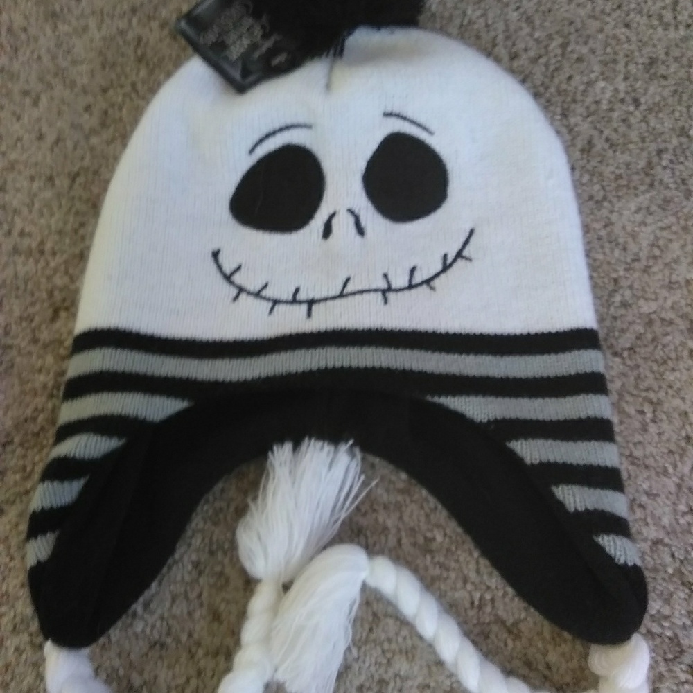 Jack skellington winter hat